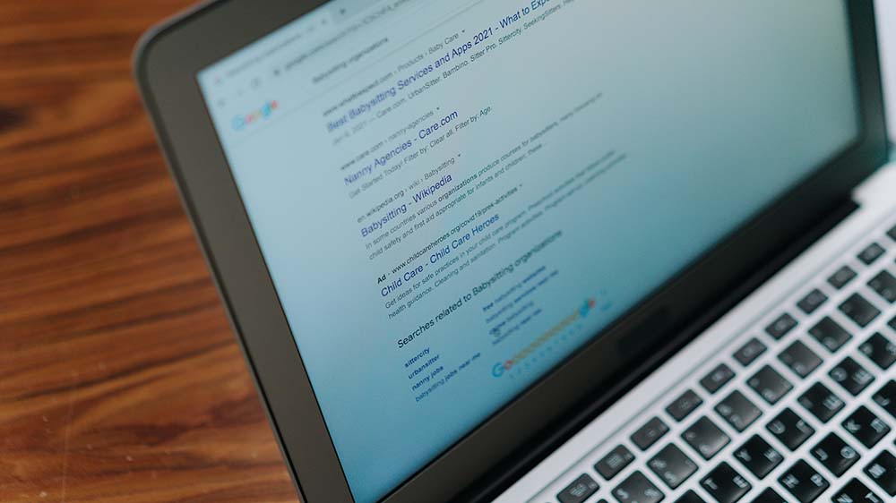 MacBook Google Zoekresultaten