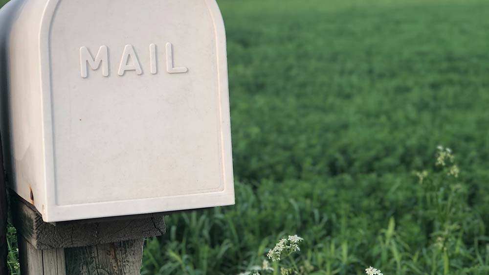 Oldschool Mailbox
