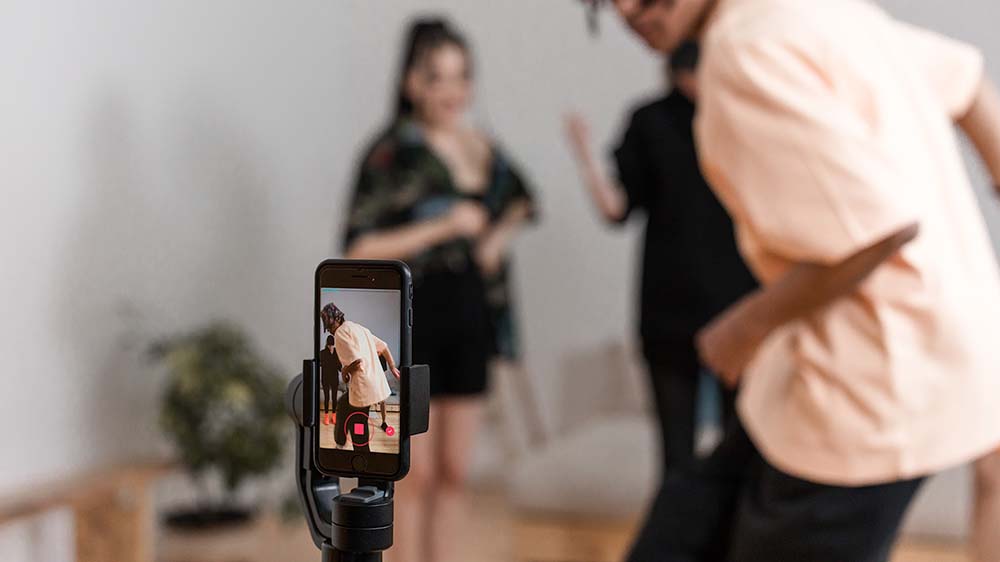 TikTok Opnemen Met Smartphone