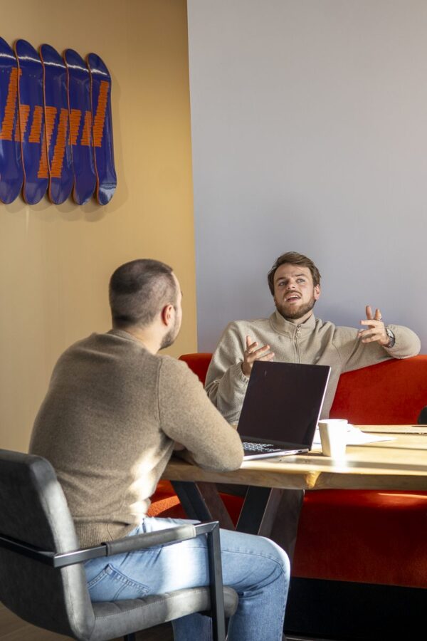 Bjorn En Willem In Werkcafe